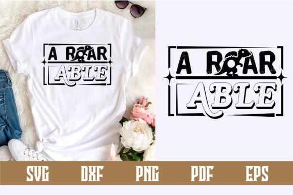 A Roar Able Svg Design for Creative and Practical Use
