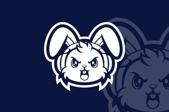Angry Bunny Mascot Esport Logo Character: A Bold Identity for Competitive Teams and Brands
