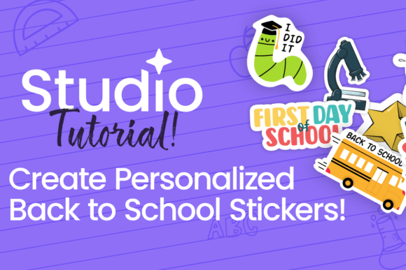 Back to School Sticker Design