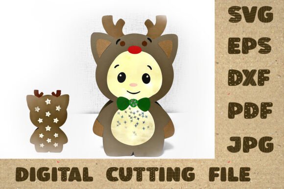 Cat Christmas Lantern Paper Cut: Creative Crafting