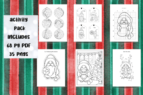 Christmas Gnomes Activity Pack: A Practical Evaluation for Creative Professionals
