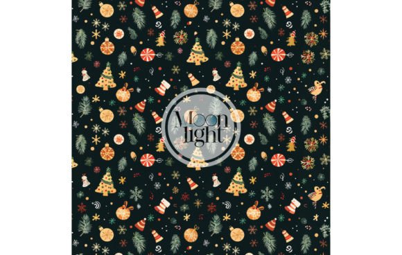 Christmas Seamless Digital Pattern 23: A Versatile Design for Modern Creativity