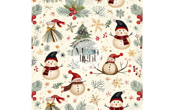 Christmas Seamless Digital Pattern 25: A Strategic Tool for Creative and Business Success