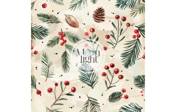 Christmas Seamless Digital Pattern 36: A Versatile Resource for Creative Projects