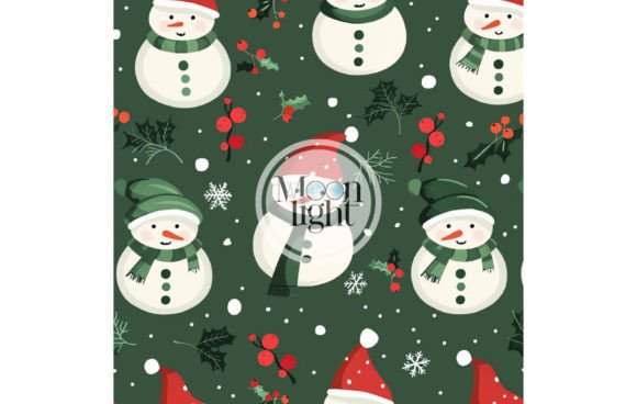 Christmas Seamless Digital Pattern 39
