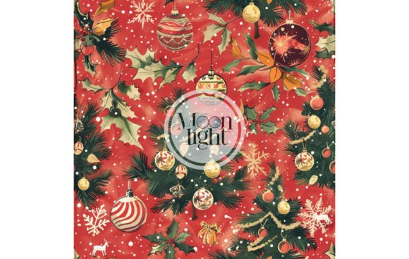 Christmas Seamless Digital Pattern 50