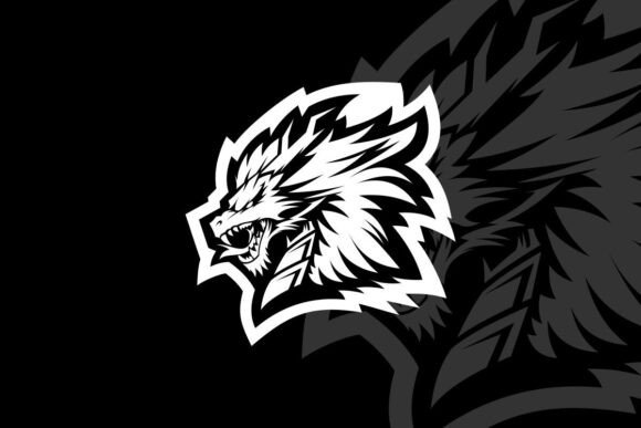 Dragon Head, Mascot Esport Logo Design: Crafting a Symbol That Commands Attention
