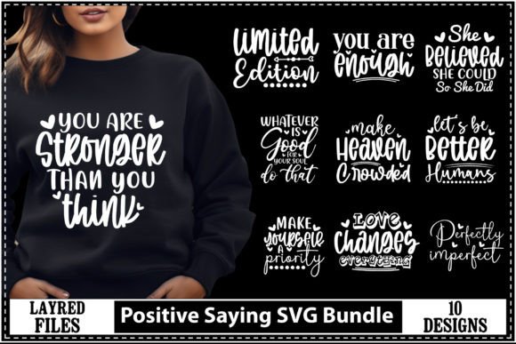How Positive Saying SVG Bundle 2 Is Shaping Modern Digital Design and Personal Branding