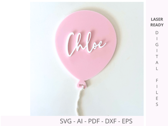 Kids Baby Name Balloon Shape Cut Files: A Complete Guide for Creative Projects