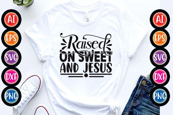 Raised on Sweet and Jesus Font