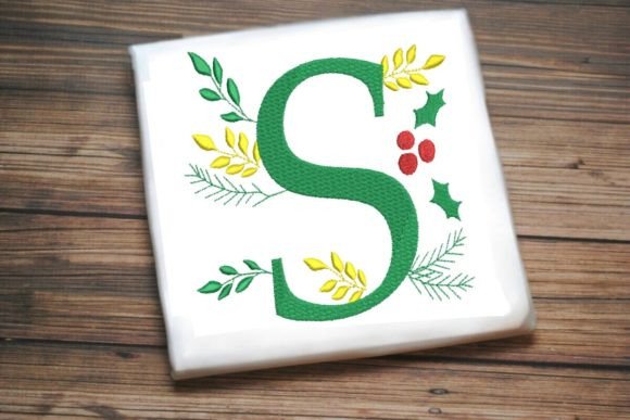 S Christmas Monogram Alphabet Decoration: A Designer’s Guide to Festive Typography