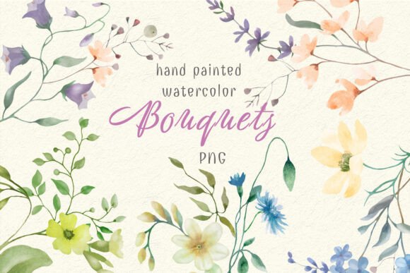 The Distinct Appeal of Hand Painted Watercolor Bouquets