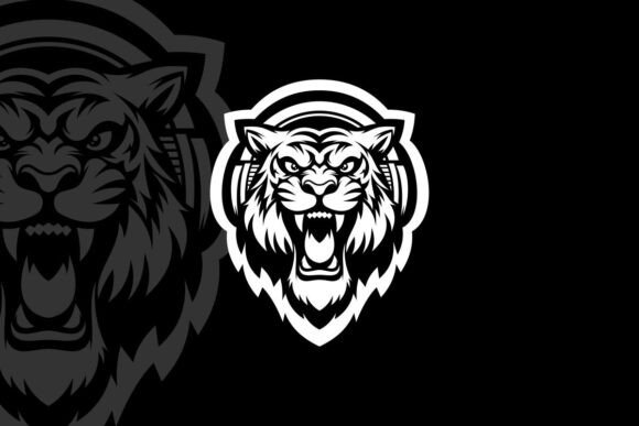 Tiger Head Mascot Esport Illustration Explained