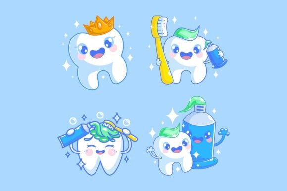 Why a Cute Teeth Cartoon Style Set Is More Useful Than You Think